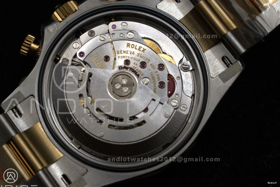 Bracelet Best V2 Daytona SS Clean 1:1 YG Edition Arabic Markers White on Dial 116503 SA4130 1110